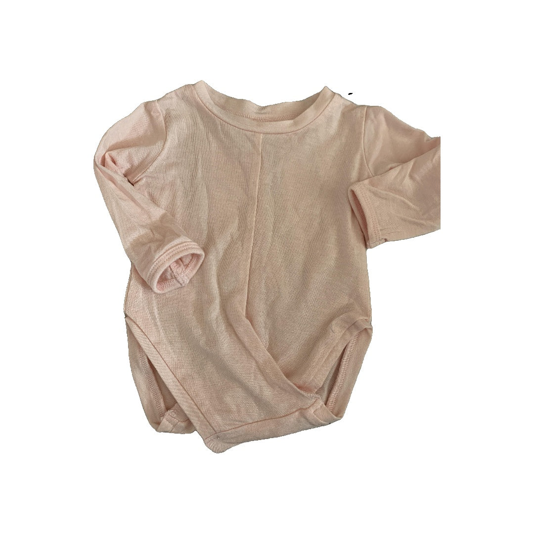 Peasy Girls pink Onesie Size: 3-6 months pink
