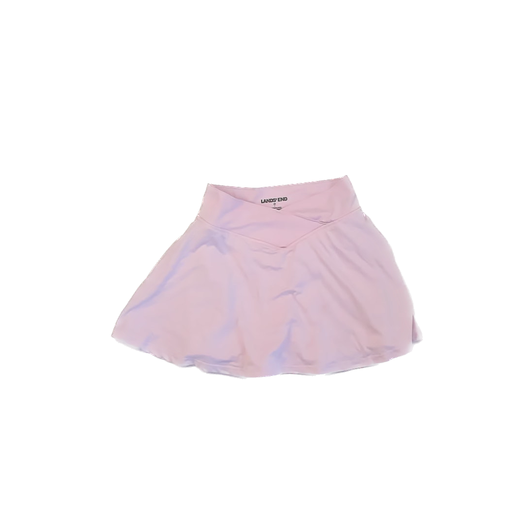 Land's End Girls Pink Athletic Shorts Size: 8 Years Pink