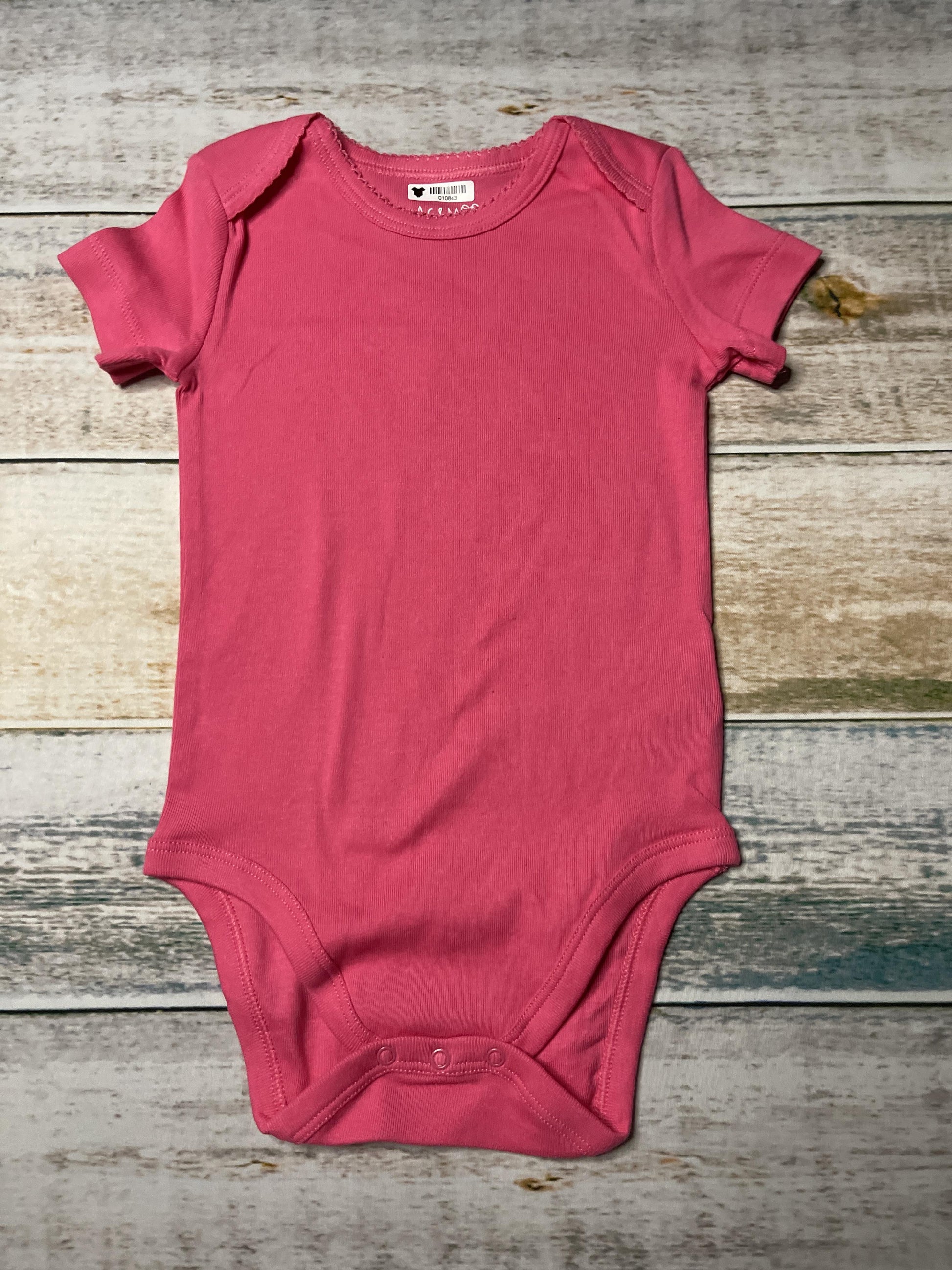 Mac & Moon Girls pink Onesie Size: 18 months pink