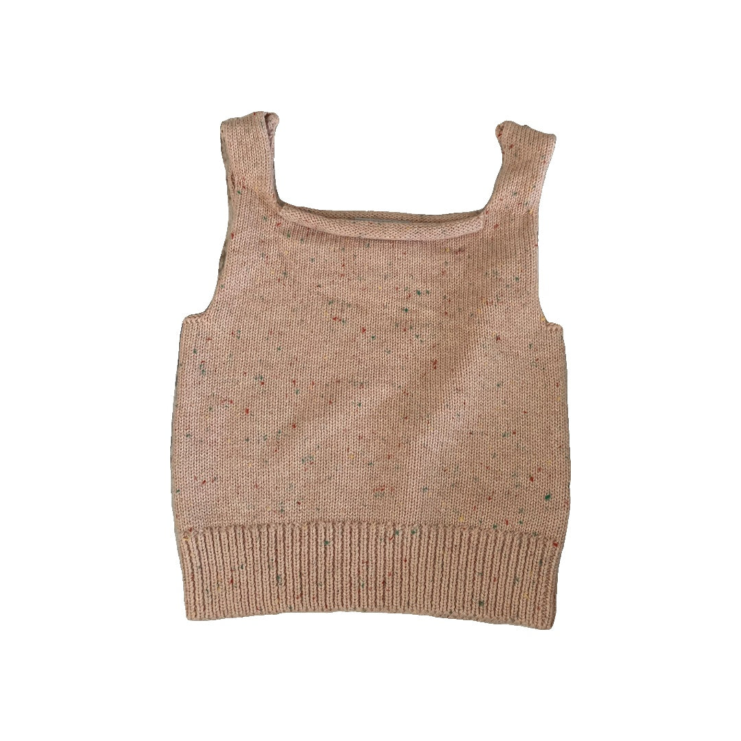 Orcas Lucille Girls pink Tank Top Size: 3-6 months pink