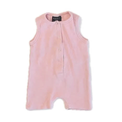 Little Bipsy Girls Pink Romper Size: 3-6 Months Pink