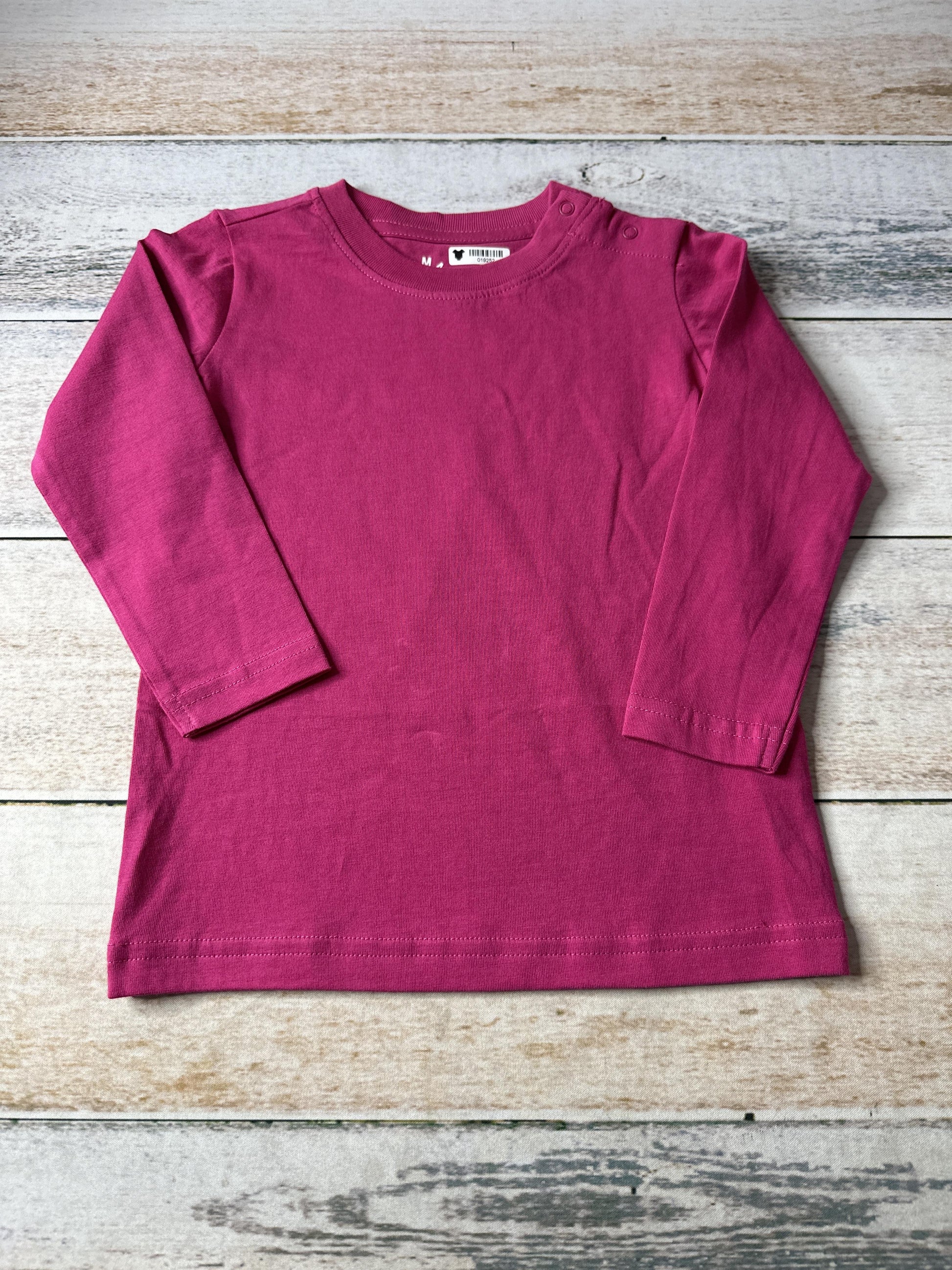 Primary Girls pink Long Sleeve T-Shirt Size: 18-24 months pink