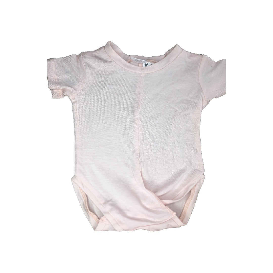 Peasy Girls pink Onesie Size: 3-6 months pink