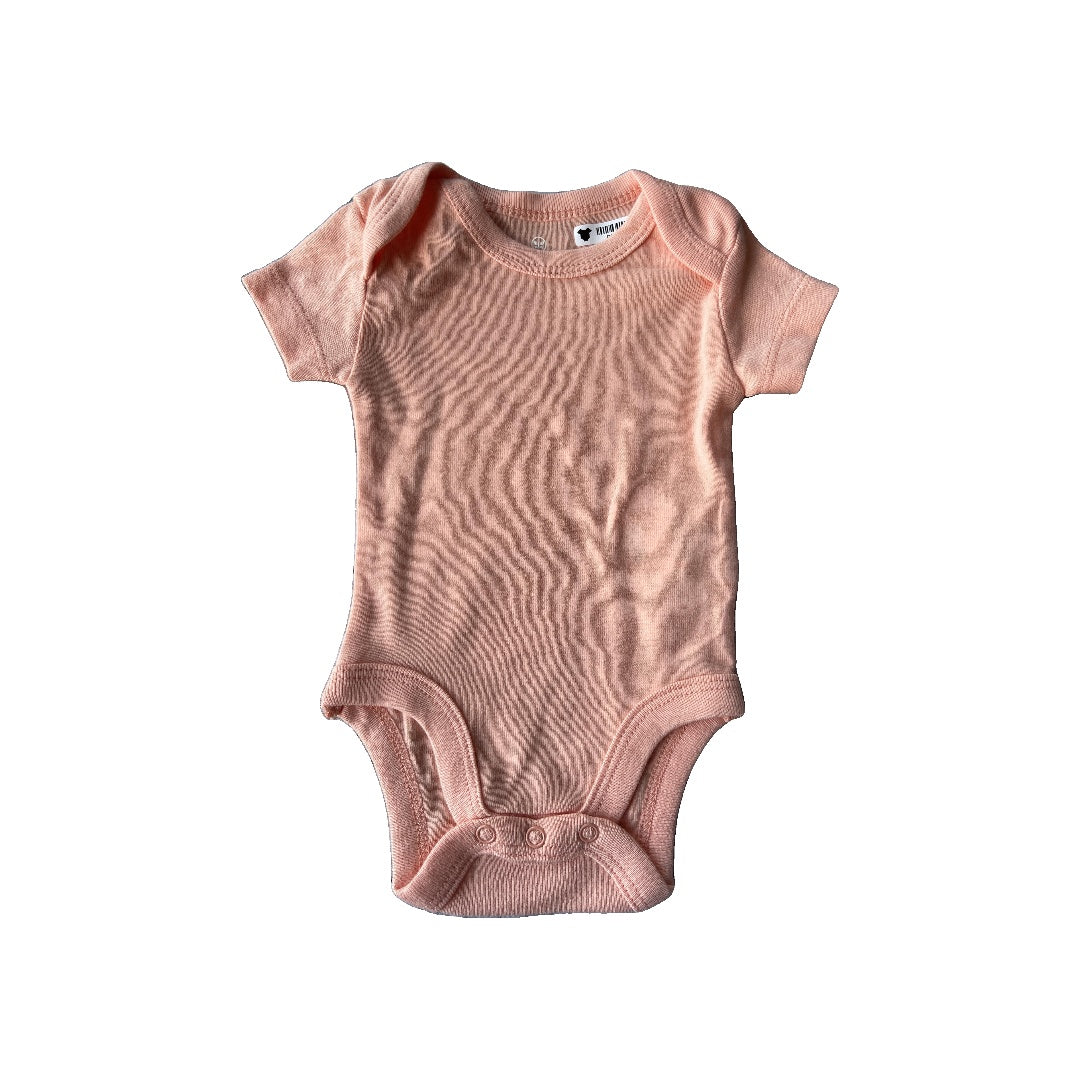 Honest Co Girls pink Onesie Size: Preemie pink