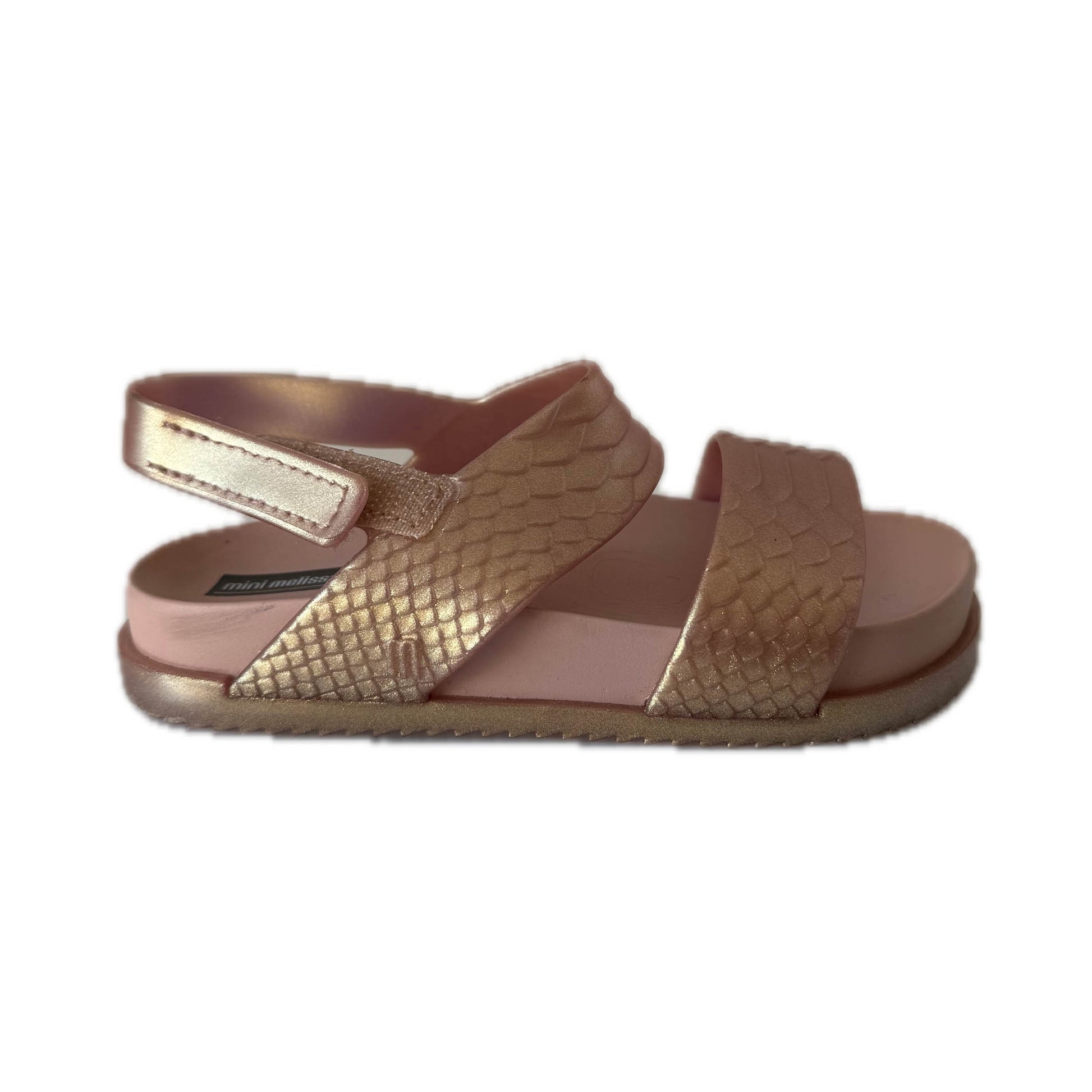 Mini Melissa Girls Pink Sandals Size: 9 Toddler Pink