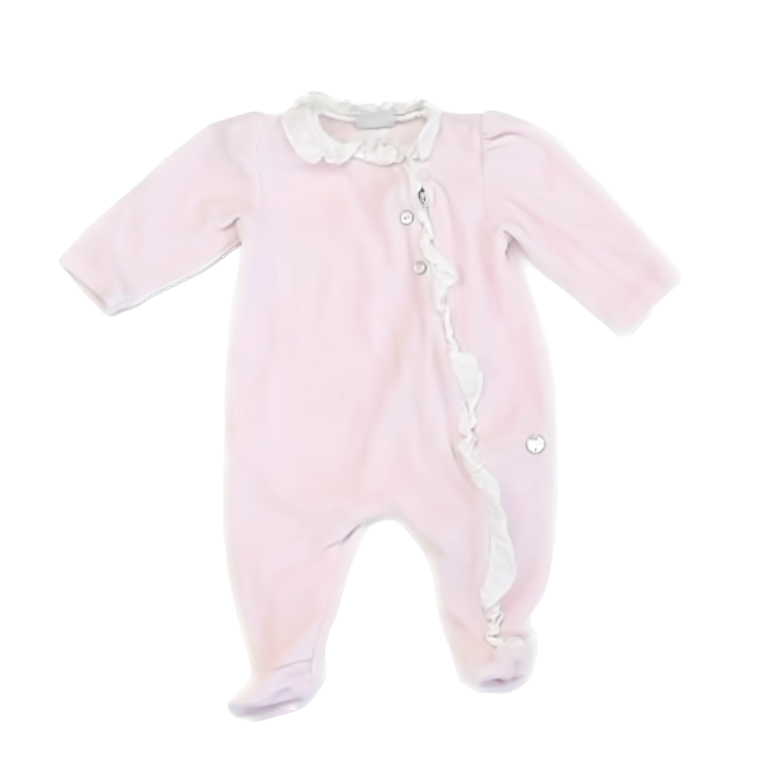 Paz Rodriguez Girls Pink Onesie Size: Newborn Pink