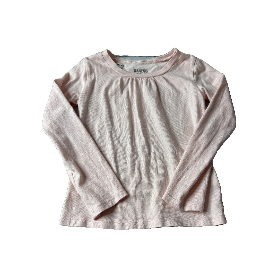 Harper Canyon Girls pink Long Sleeve Shirt Size: 4T pink