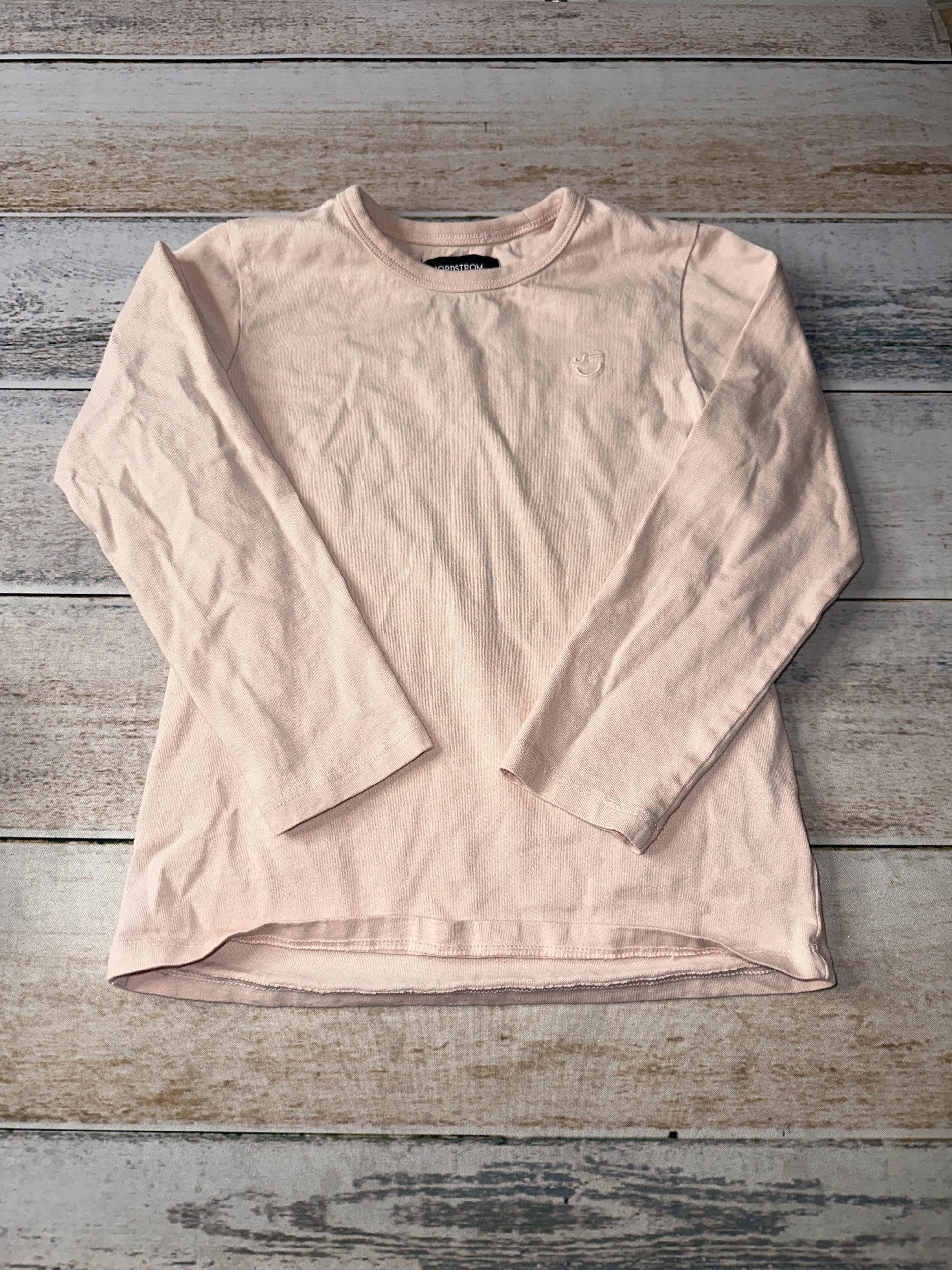 Nordstrom Girls pink Long Sleeve T-Shirt Size: 5 pink