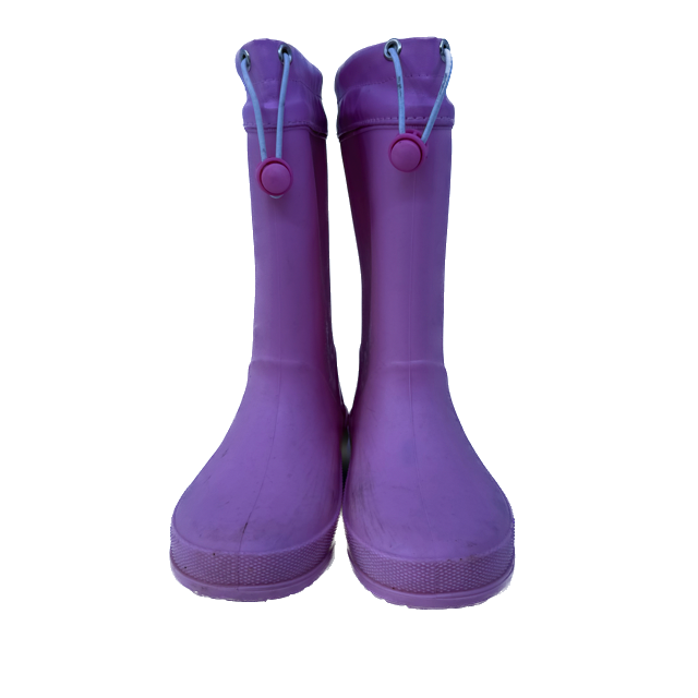 Dream Pairs Girls Pink Rain Boots Size: 13 Toddler Pink