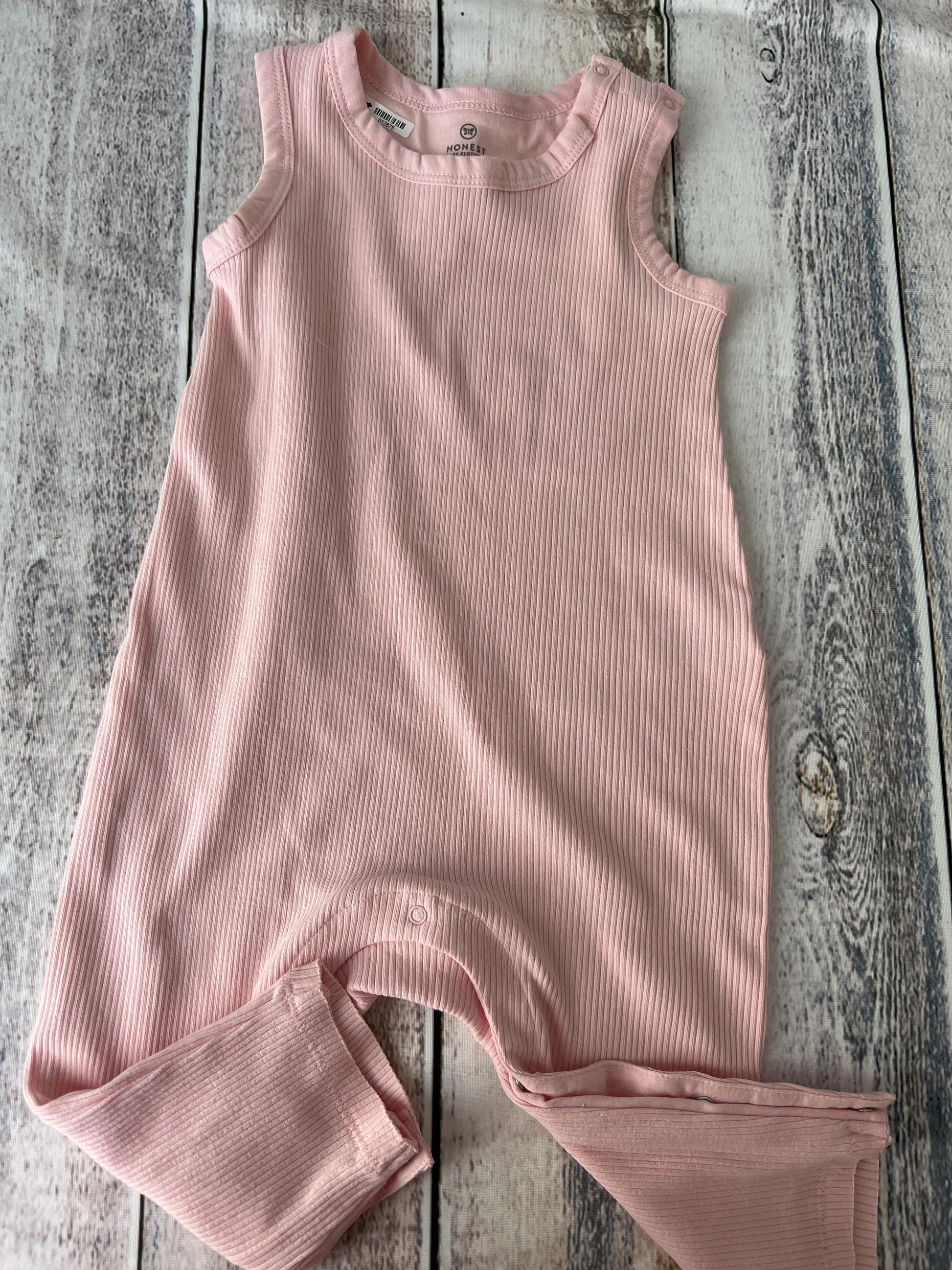 Honest co Girls pink Romper Size: 18 months pink