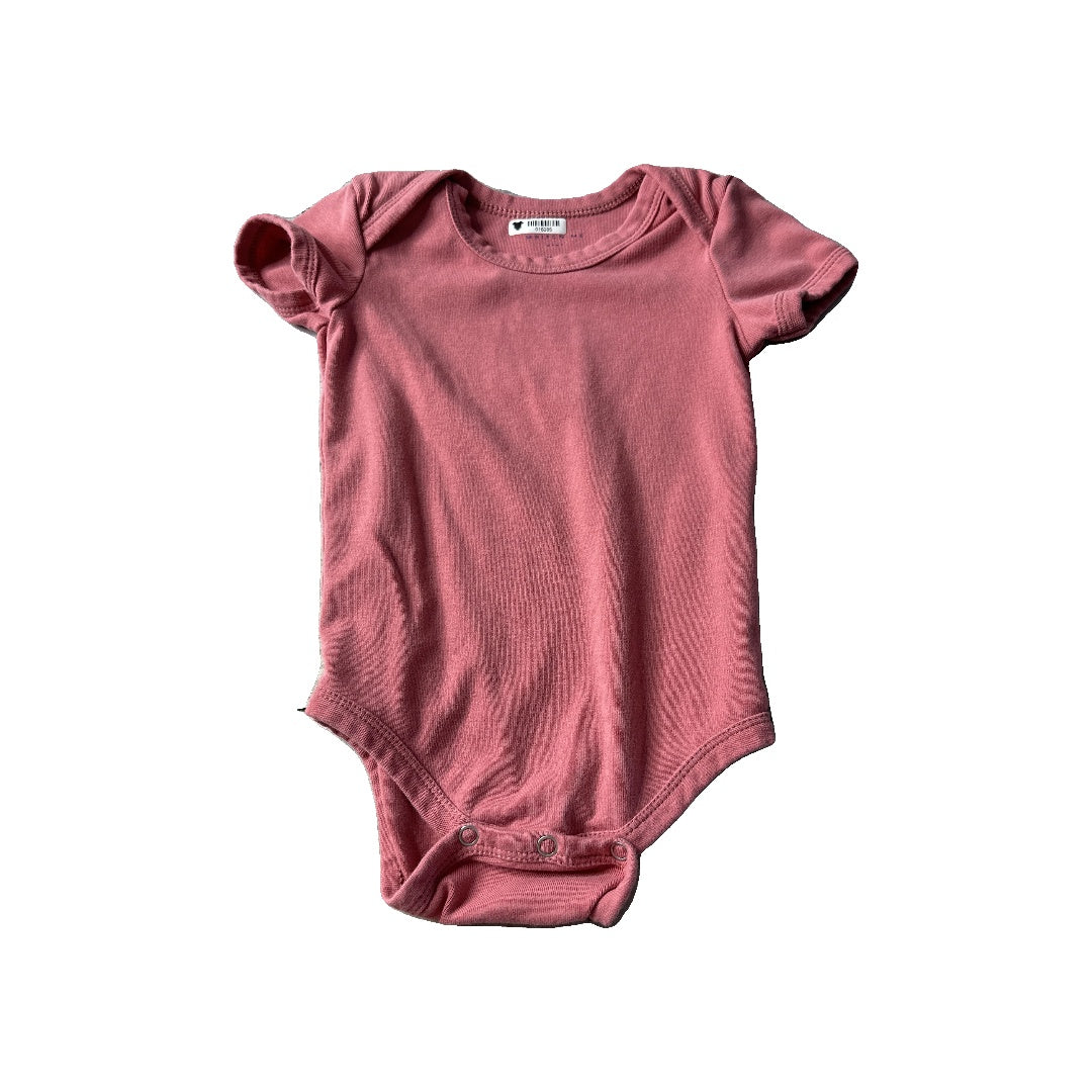 Maison Me Girls pink Onesie Size: 12-18 months pink