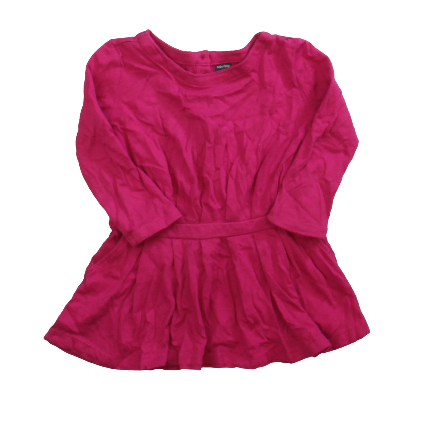 Gap Girls Pink Dress Size: 12-18 Months Pink