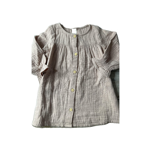 H&M Girls pink Dress Size: 9 months pink