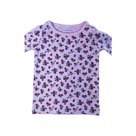 Janie and Jack Girls pink Pajamas Size: 6-12 months pink