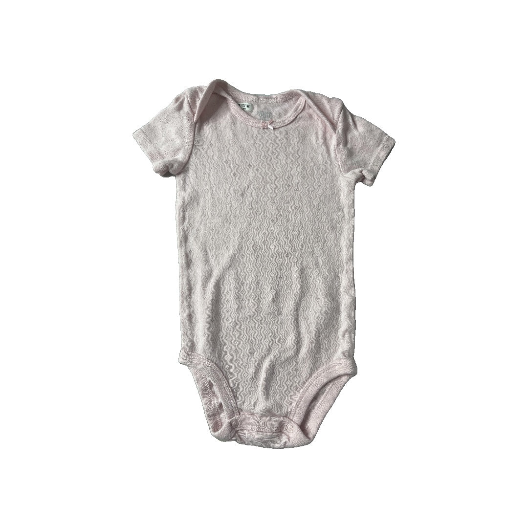 Carters Girls pink Onesie Size: 9 months pink