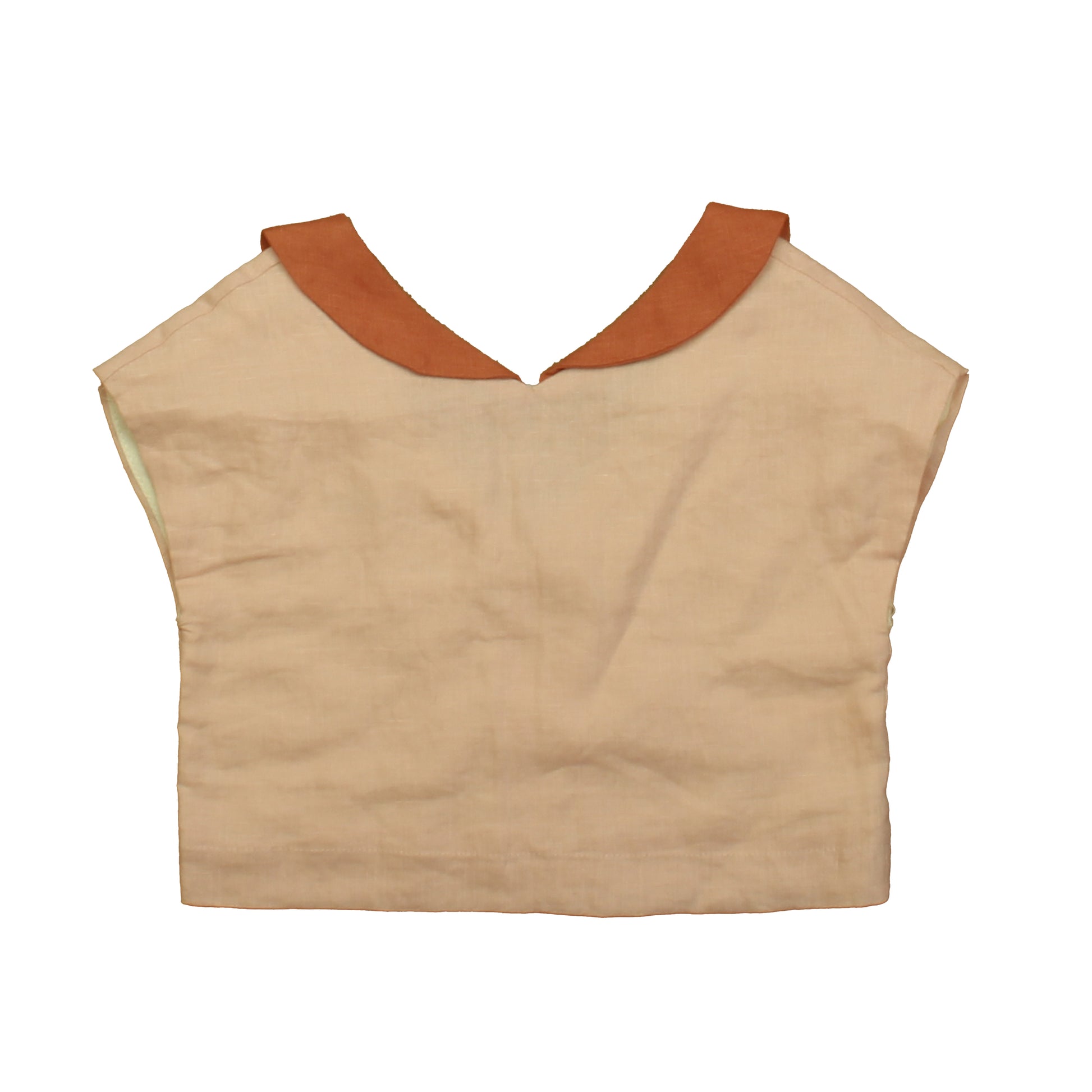 Popelin Girls Pink Blouse Size: 12-18 Months Pink