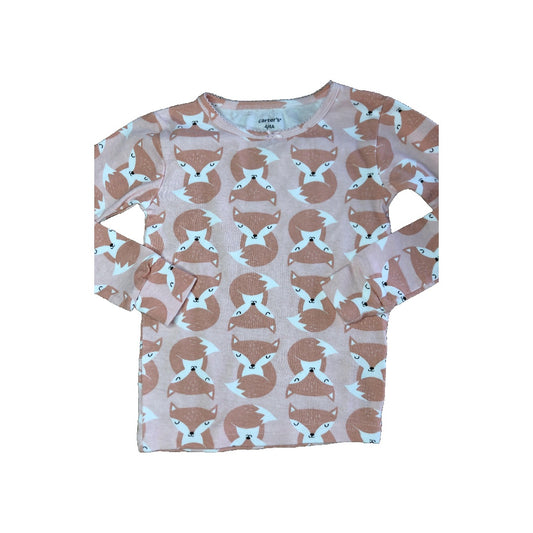 Carters Girls pink Pajamas Size: 4T pink