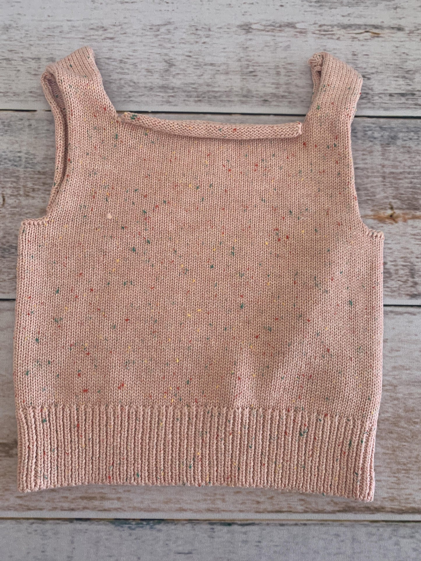 Orcas Lucille Girls pink Tank Top Size: 6-12 months pink