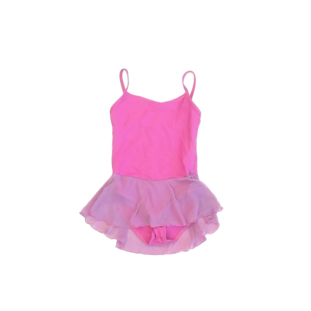 Wear Moi Girls Pink Leotard Size: 8-10 Years Pink