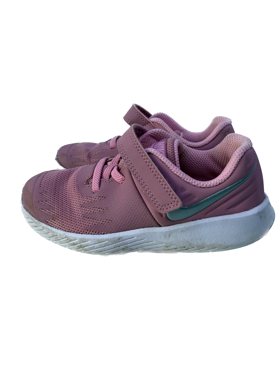 Nike Girls Pink Sneakers Size: Little Kid 10 Pink