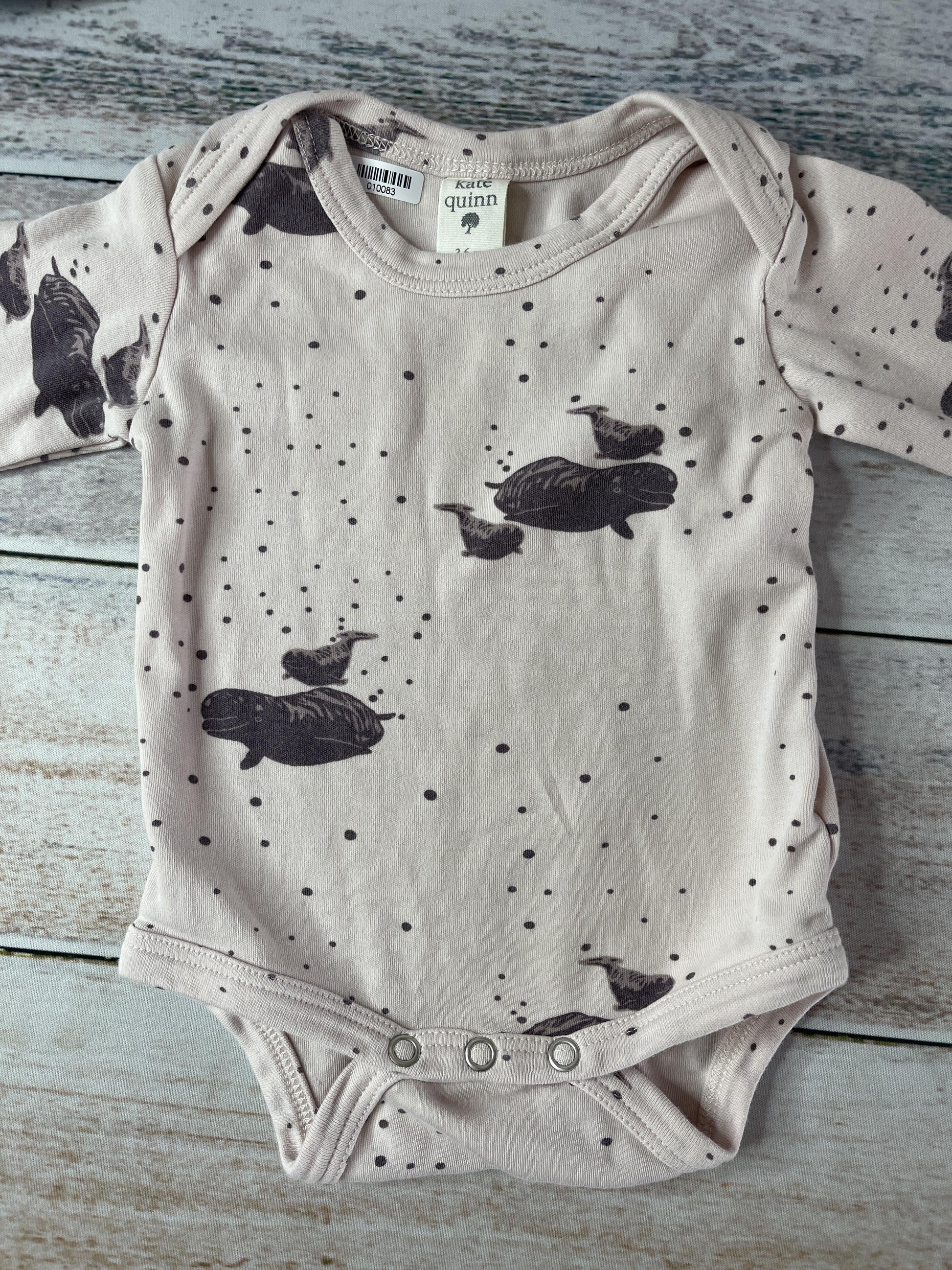 Kate Quinn Unisex pink Onesie Size: 3-6 months pink