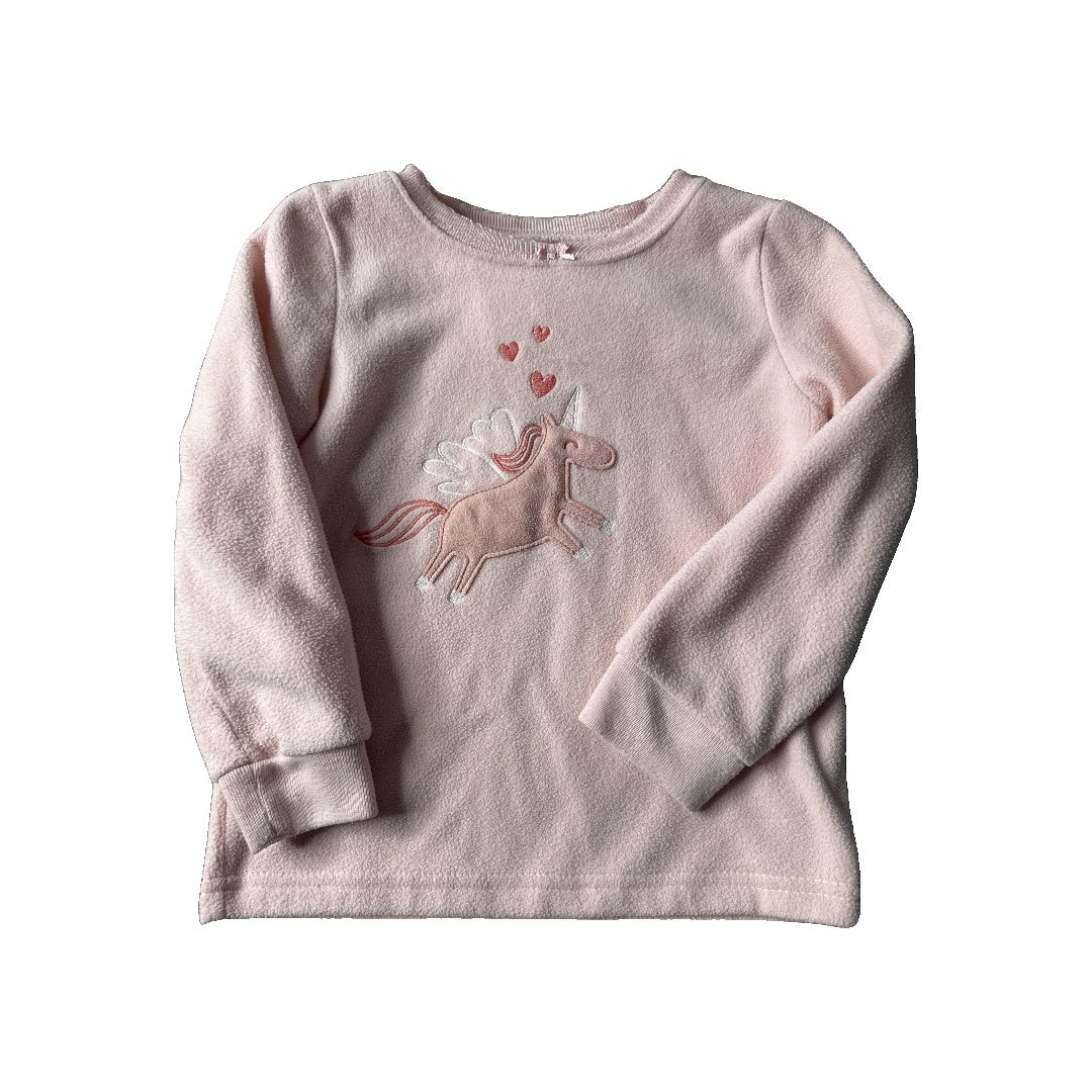 Carters Girls pink Pajamas Size: 2T pink