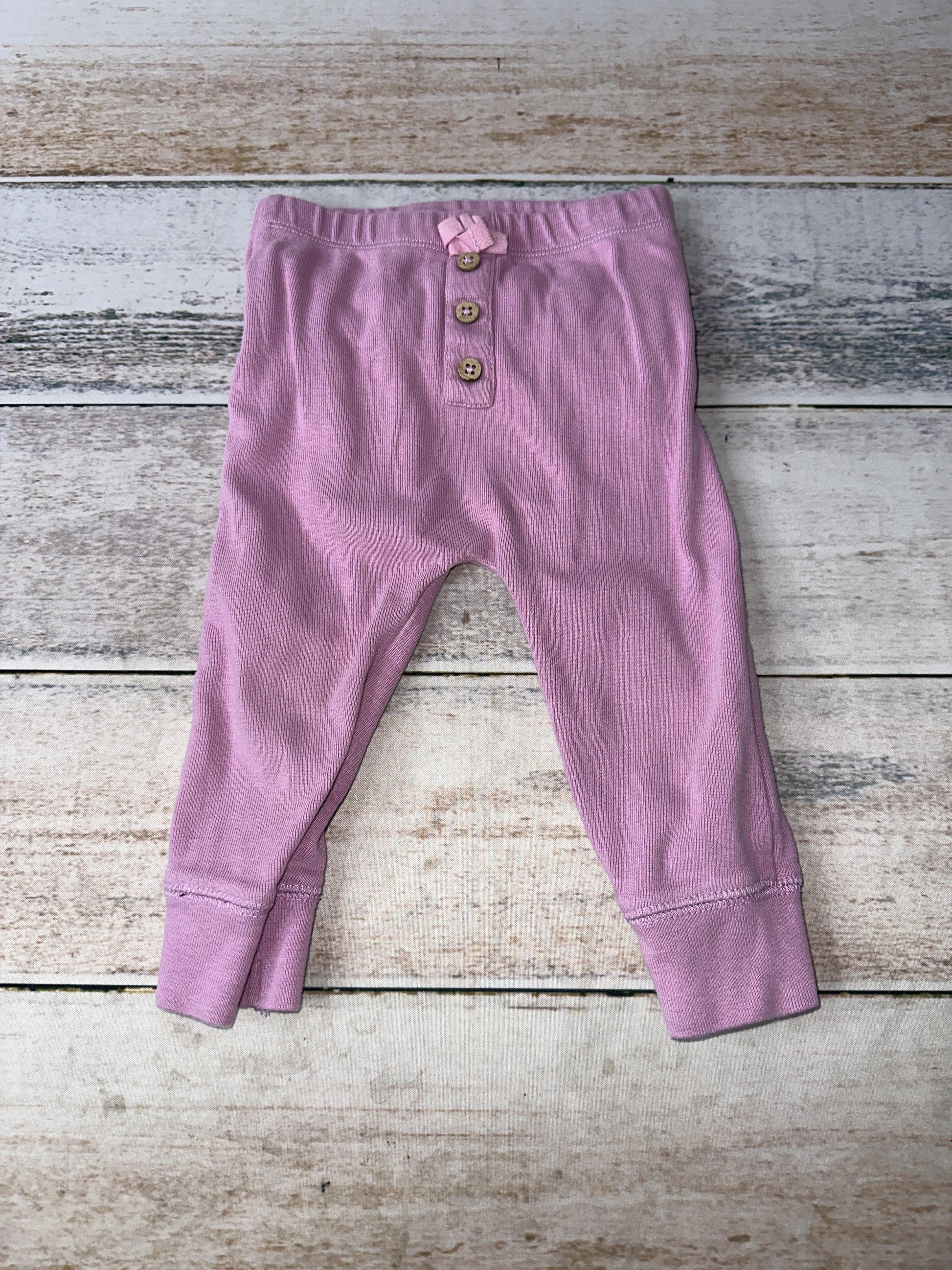Oliver & Rain Girls pink Pants Size: 12M pink