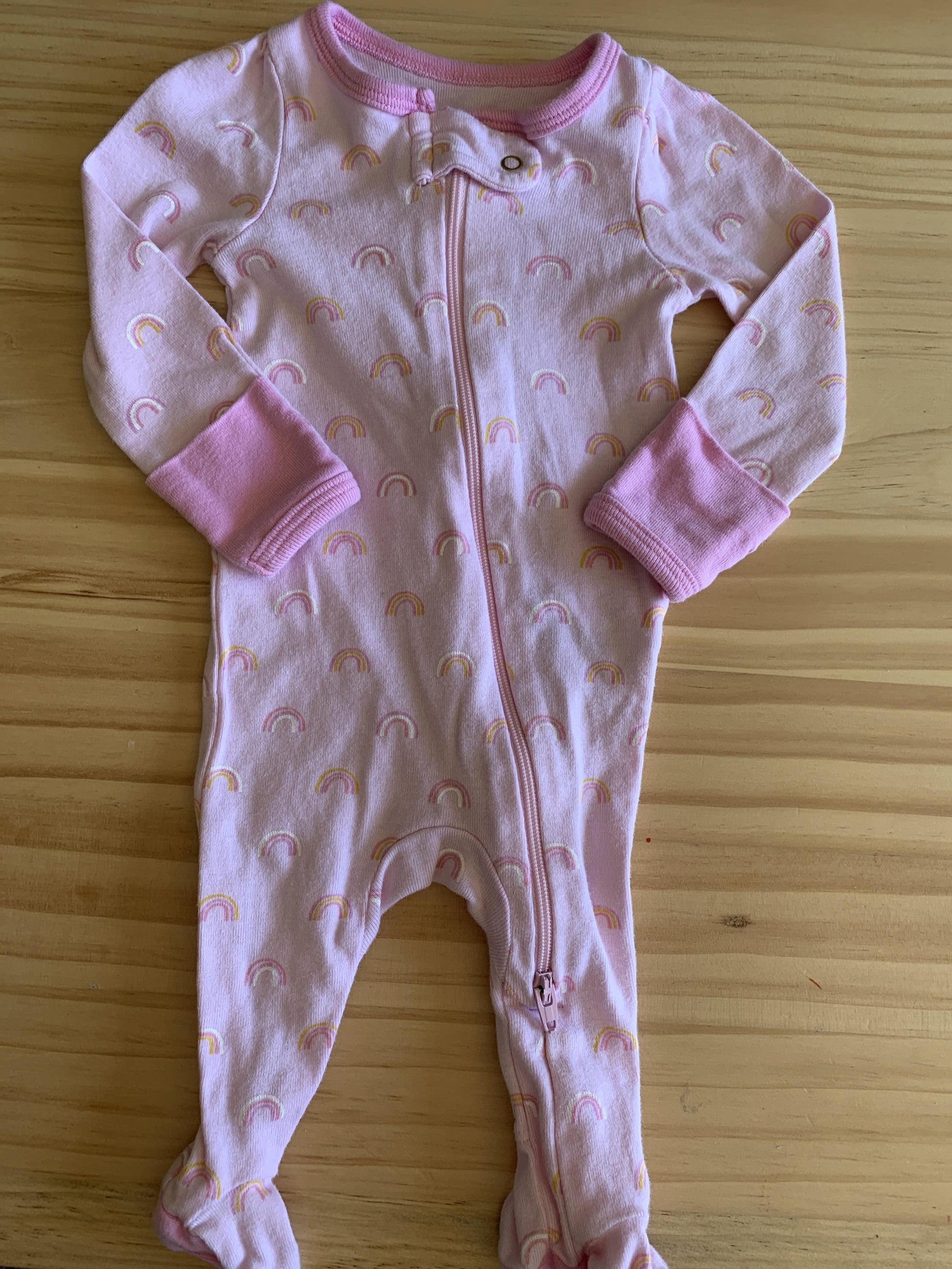Girls pink Pajamas Size: Newborn pink