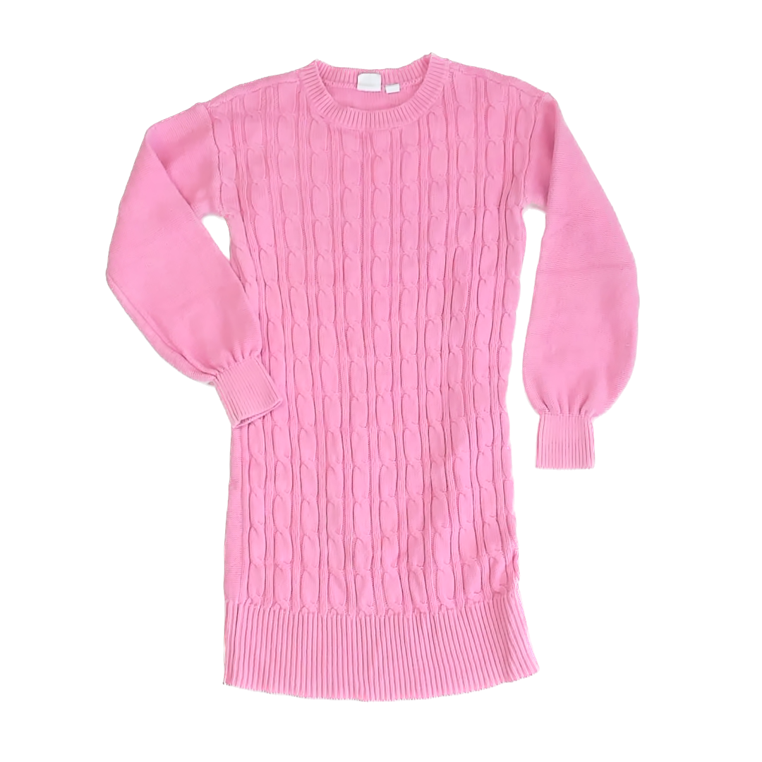 Gap Girls Pink Sweater Dress Size: M (8) Pink