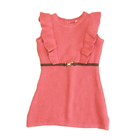Janie and Jack Girls Pink Sweater Dress Size: 18-24 Months Pink