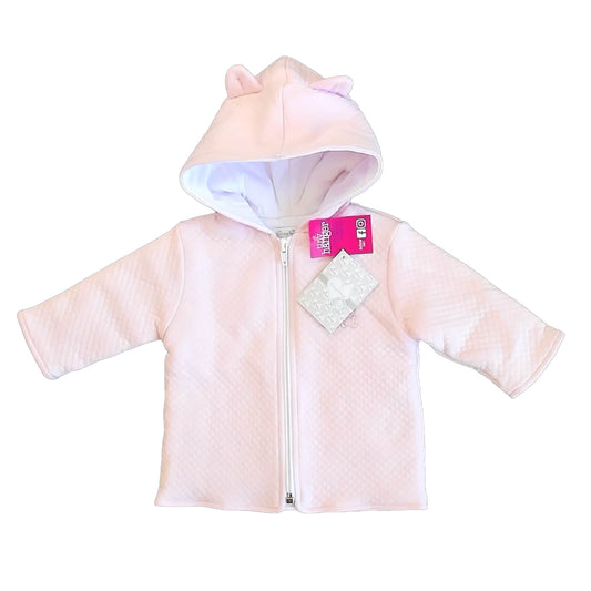 Kissy Kissy Girls Pink Hoodie Size: 3-6 Months Pink