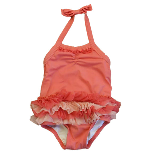 Gymboree Girls Pink 1-piece Swimsuit Size: 12-18 Months Pink