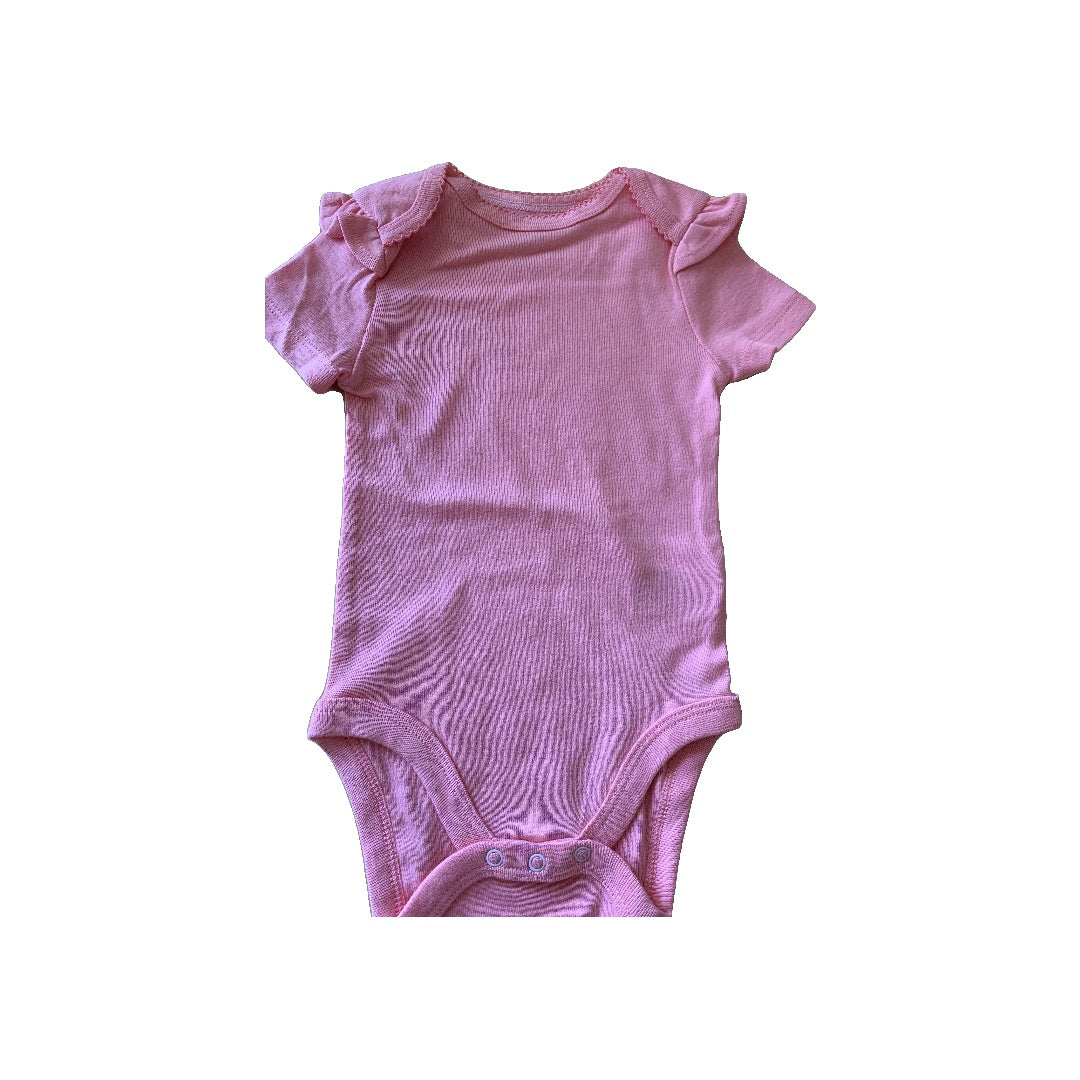 Cloud Island Girls pink Onesie Size: 6-9 months pink