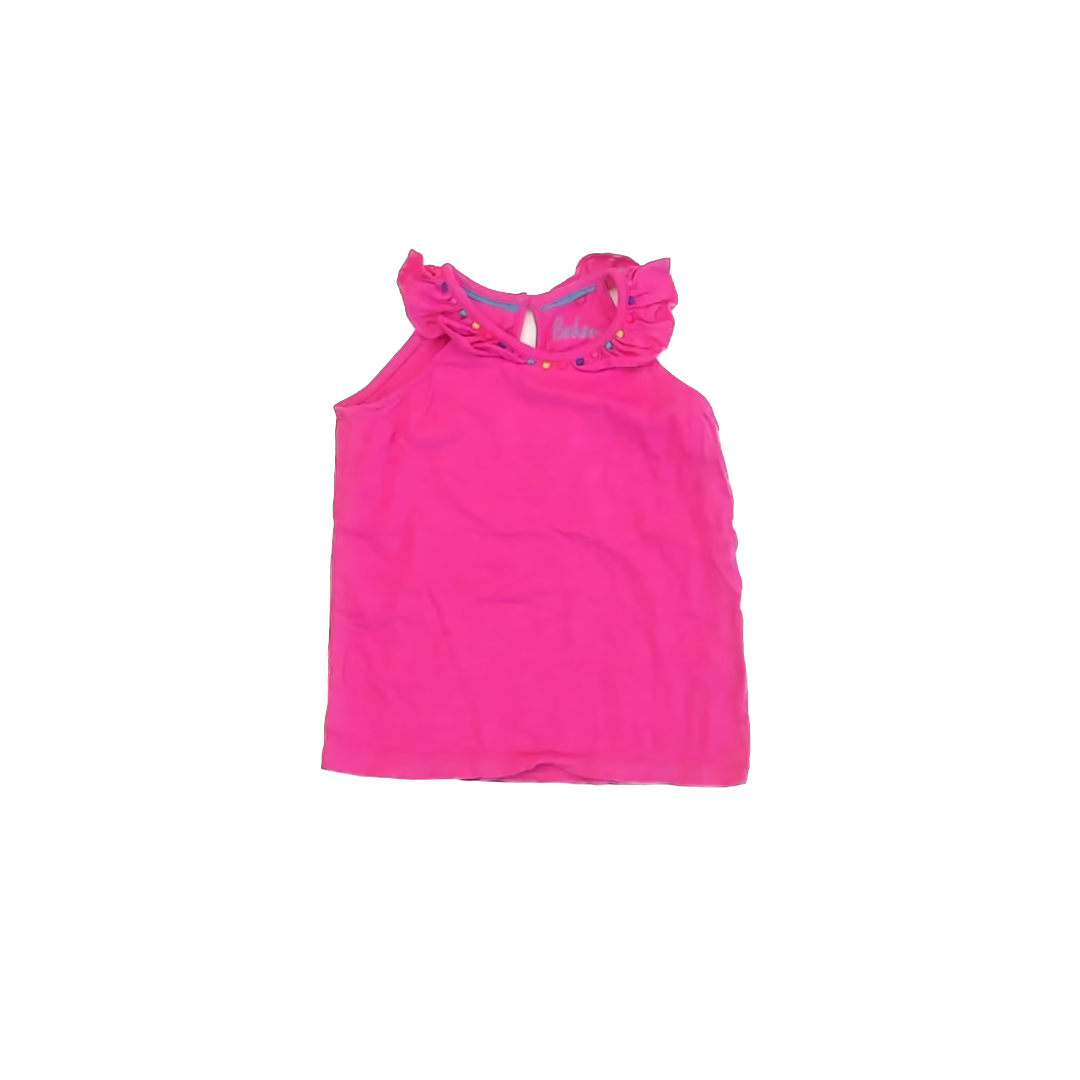 Boden Girls Pink Tank Top Size: 4-5T Pink