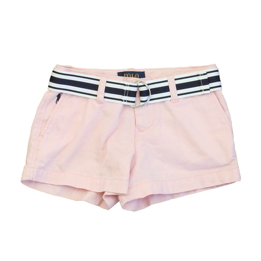 Ralph Lauren Girls Pink Shorts Size: 3T Pink