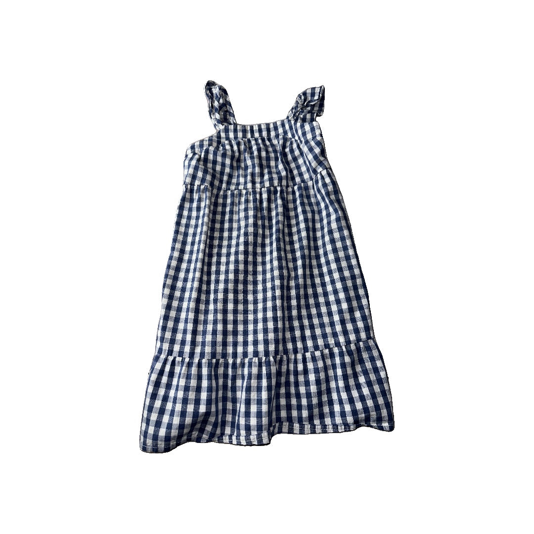 Cat & Jack Girls plaid | Navy Blue Dress Size: 3T plaid | Navy Blue