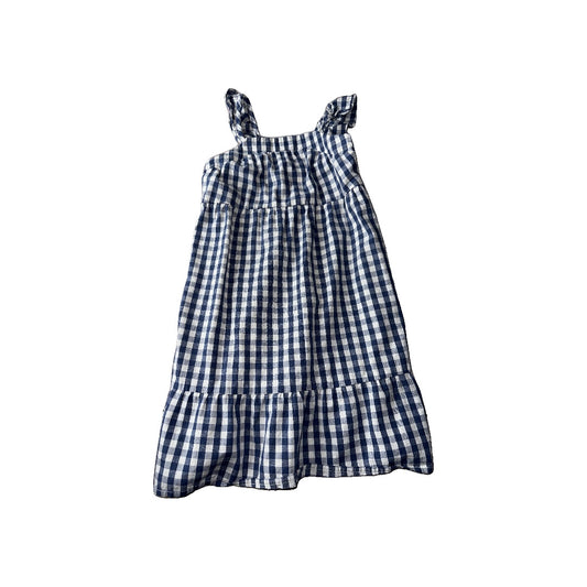 Cat & Jack Girls plaid | Navy Blue Dress Size: 3T plaid | Navy Blue
