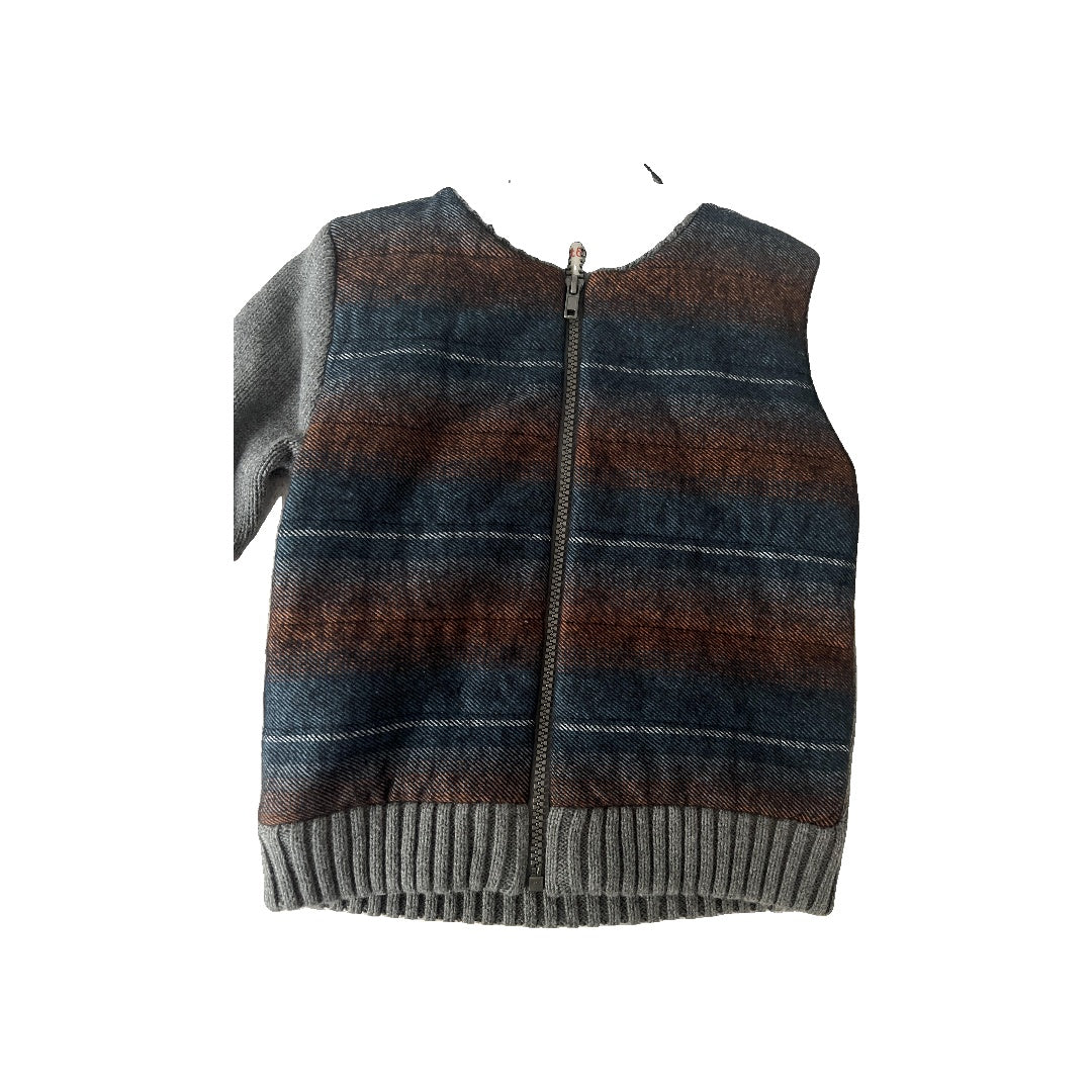 Cat & Jack Boys plaid Jacket Size: 3T plaid