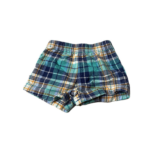 Carters Boys plaid Shorts Size: 3 months plaid