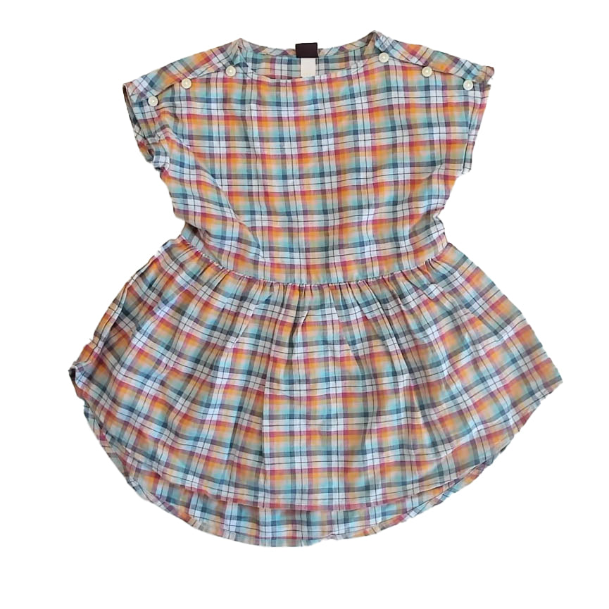 Tea Collection Girls Plaid Dress Size: 2T Plaid