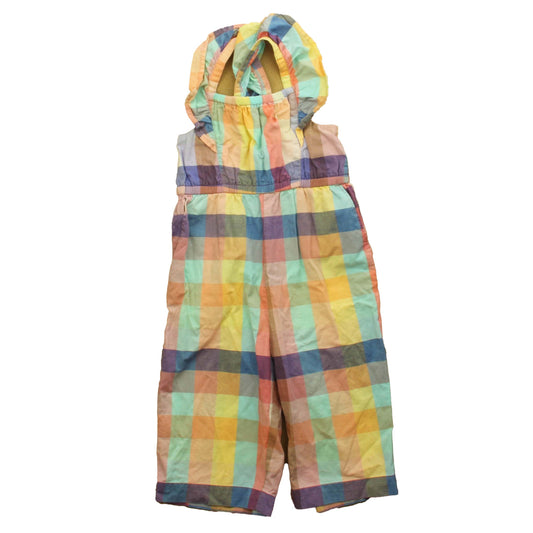 Tea Girls Plaid Romper Size: 2T Plaid