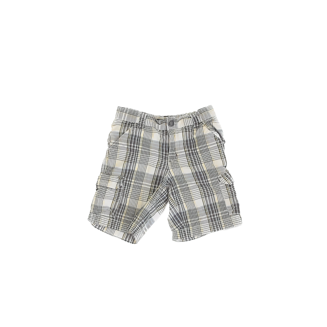 Gymboree Boys Plaid Cargo Pants Size: 5T Plaid