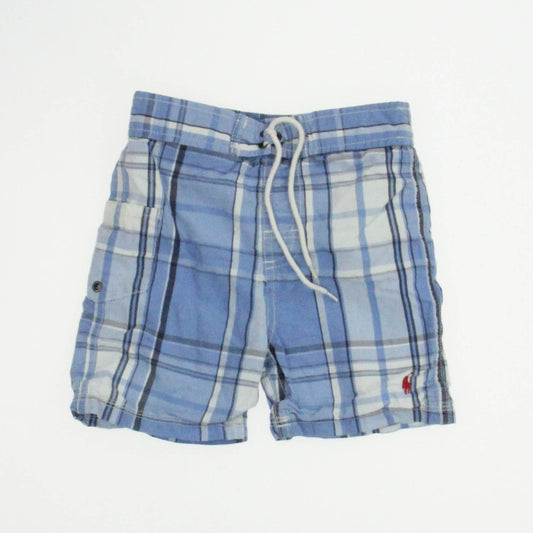 Ralph Lauren Boys Plue | Plaid Trunks Size: 12 Months Plue | Plaid