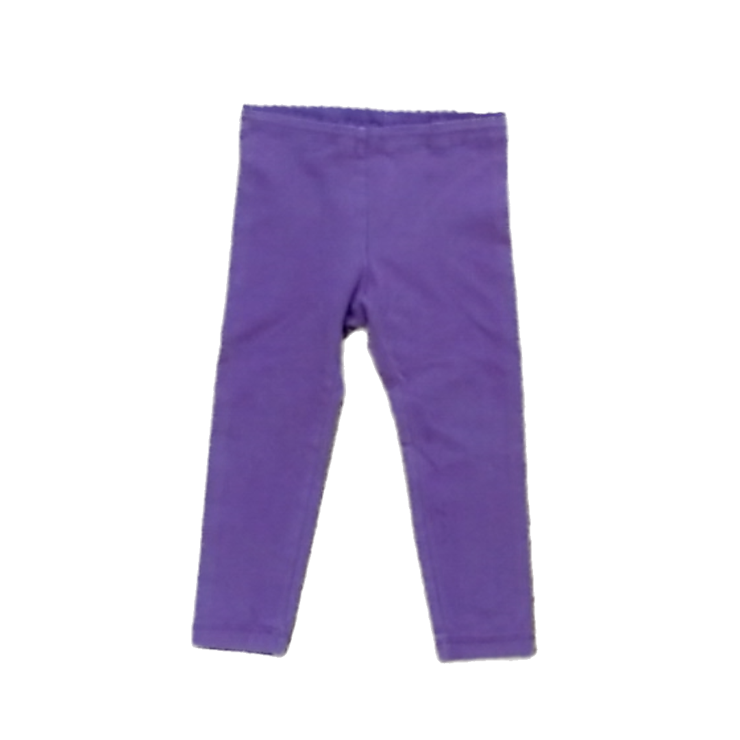 Tea Collection Girls Plum Leggings Size: 18-24 Months Plum
