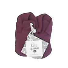 Kate Quinn Unisex Plum Booties Size: 12-18 Months Plum