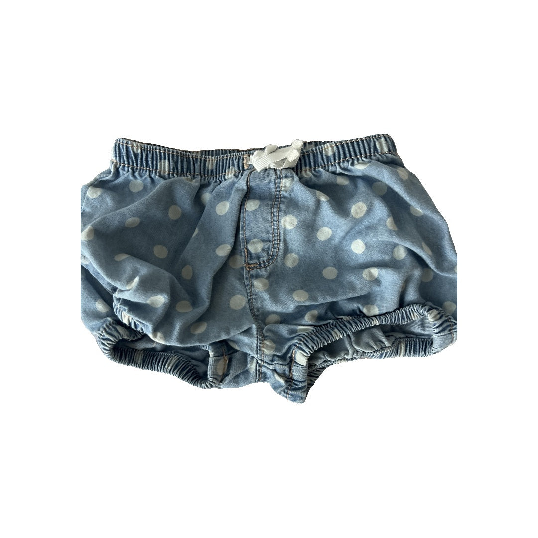 BabyB‚Äôgosh Unisex polka dot | Denim Shirt Size: 12 months polka dot | Denim