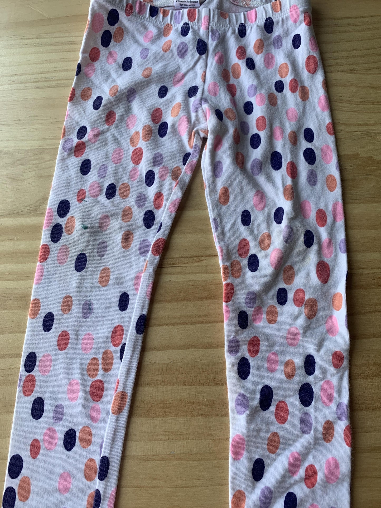 Girls polka dot | White | pink | purple | orange Pants Size: 3T polka dot | White | pink | purple | orange