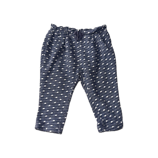 Gap Girls polka dot | White | Royal Blue Pants Size: 6-12 months polka dot | White | Royal Blue