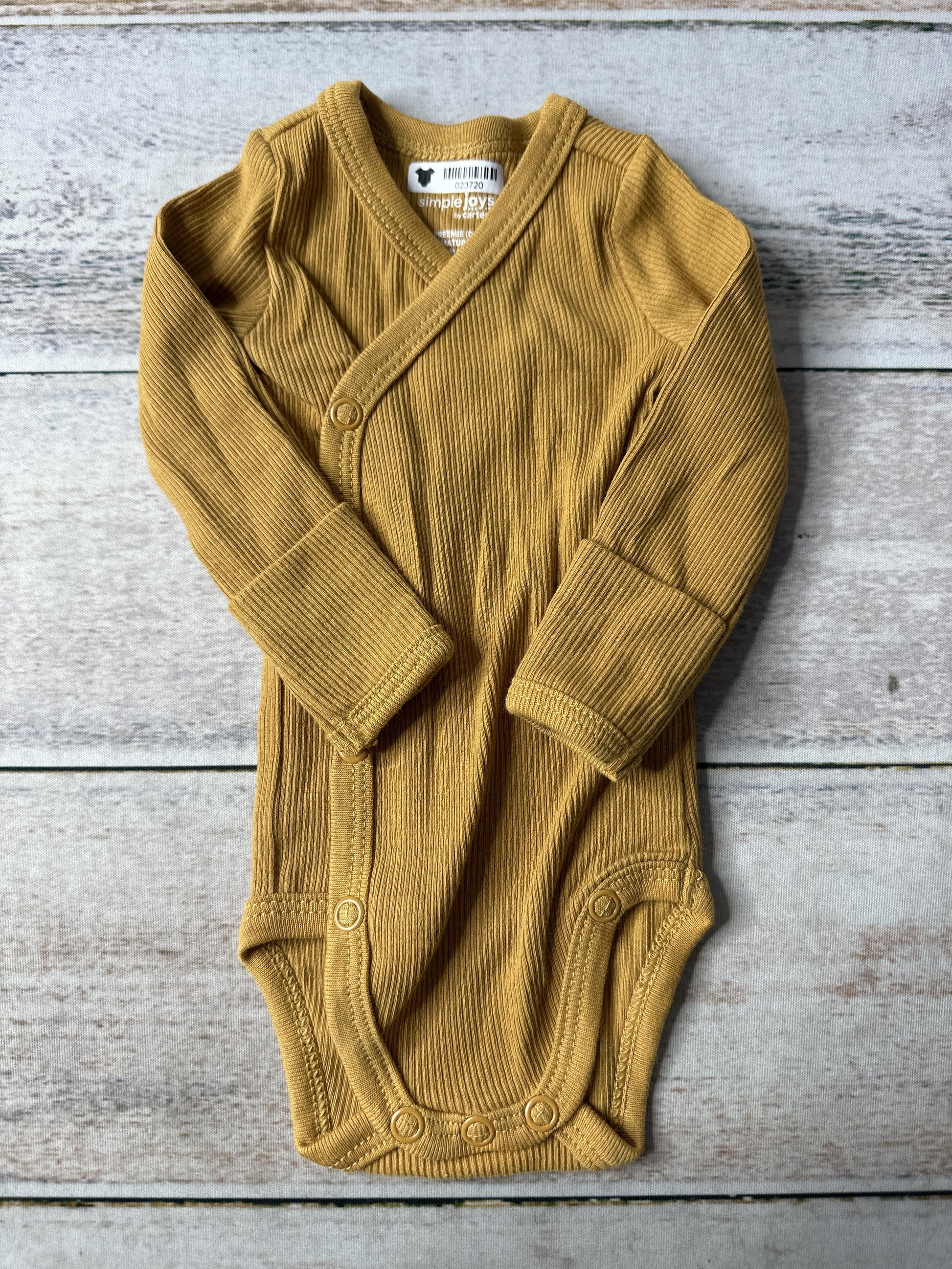 Unisex Onesie Size: Preemie