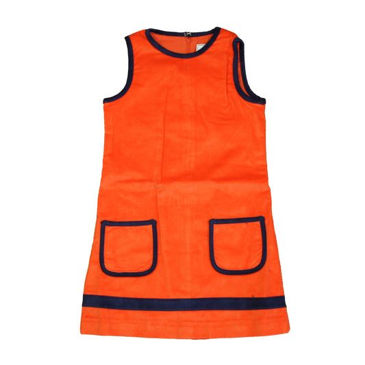 Classic Prep Girls Pureed Pumpkin Dress Size: 6-14 Years Pureed Pumpkin